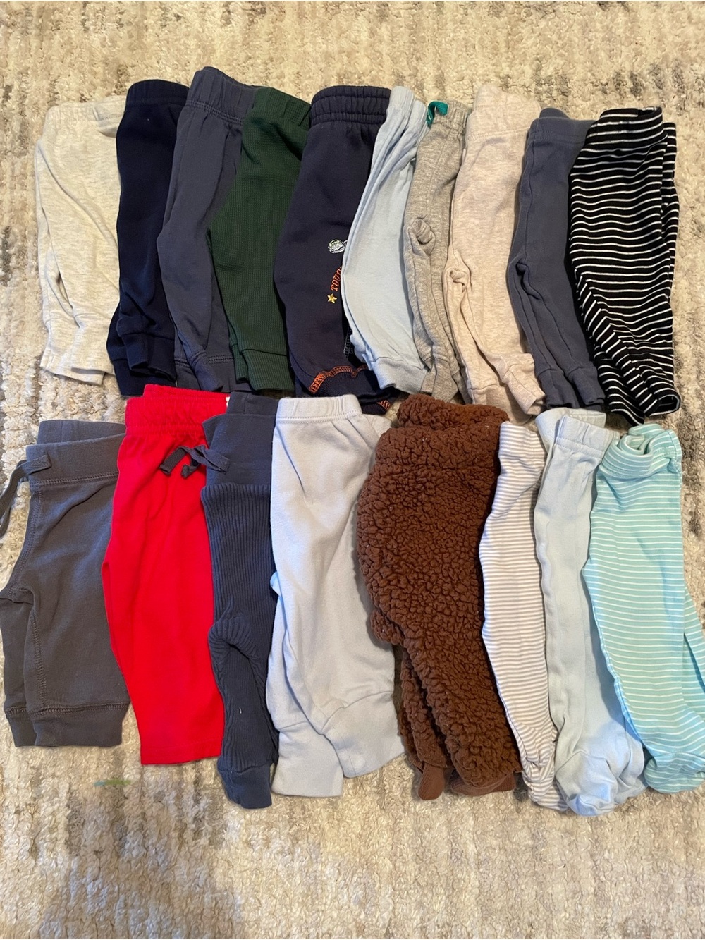 Baby size 0-3m pants